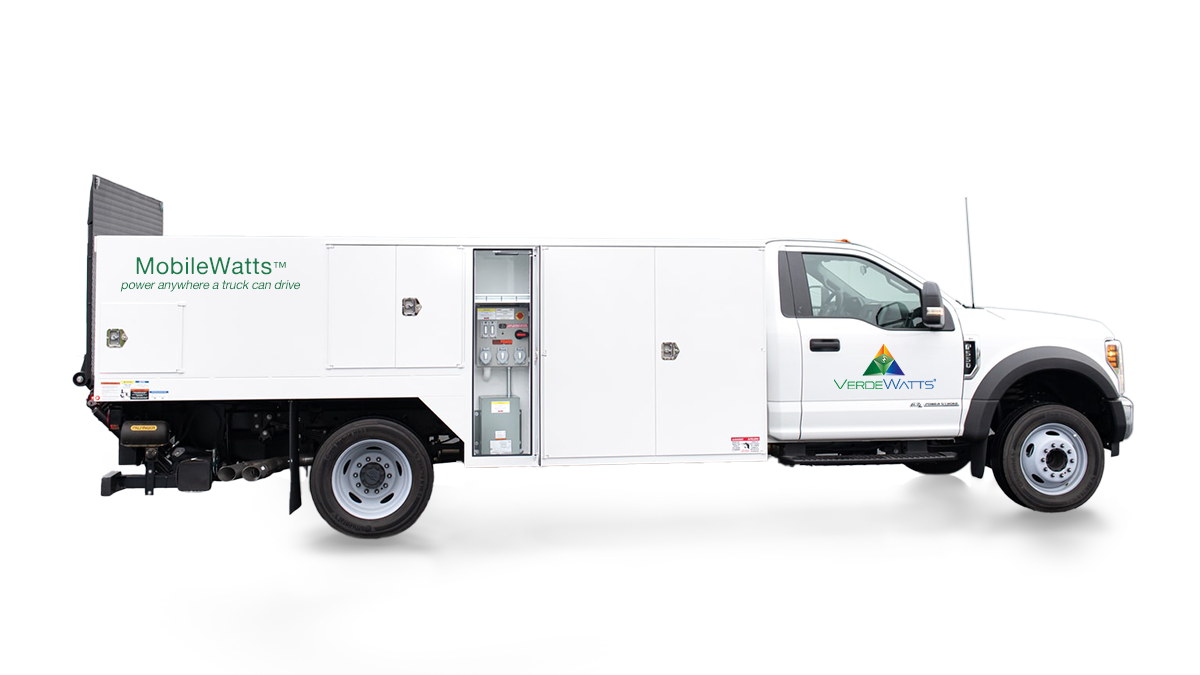 MobileWatts™ – power anywhere a truck can drive